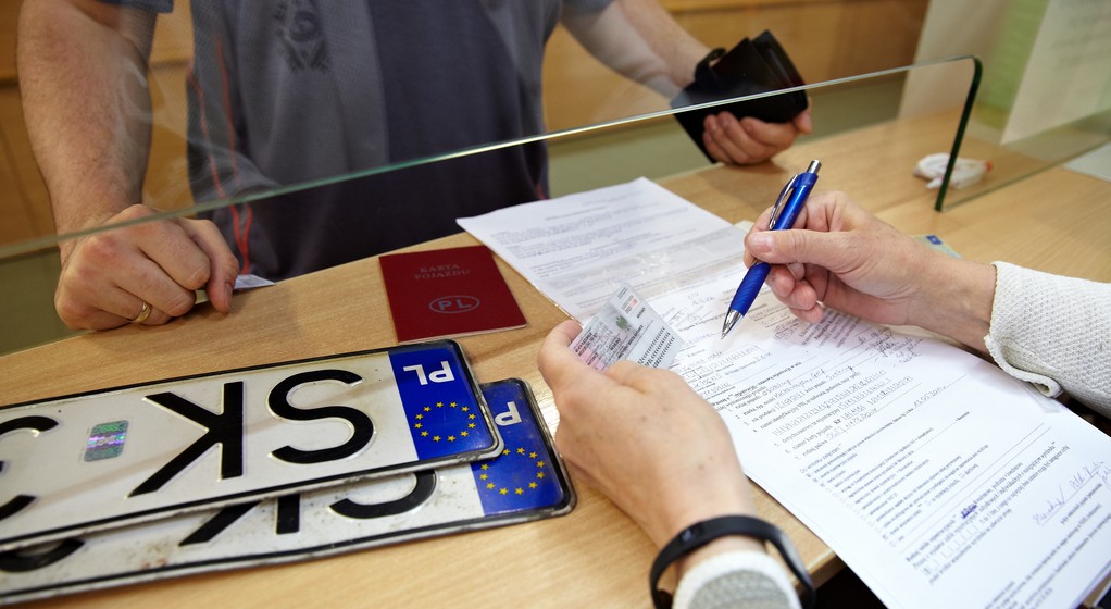 Rejestracja samochodu