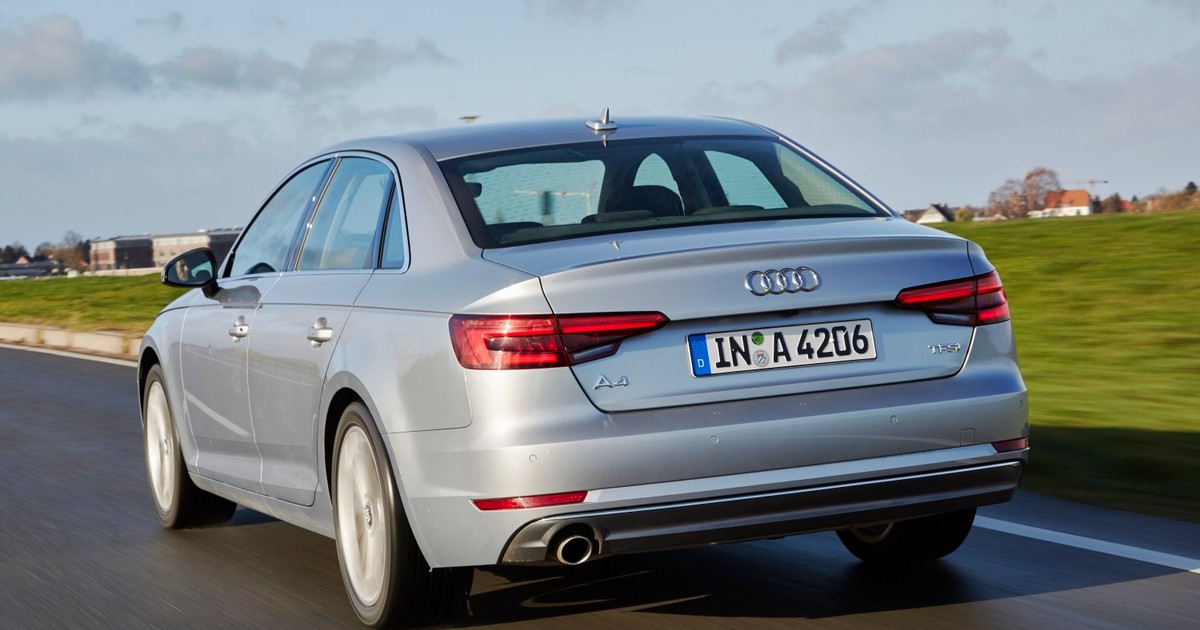 Benzynowe sedany - Audi A4, BMW 318i, Mercedes C 180 i VW Passat - dane techniczne, wymiary, spalanie