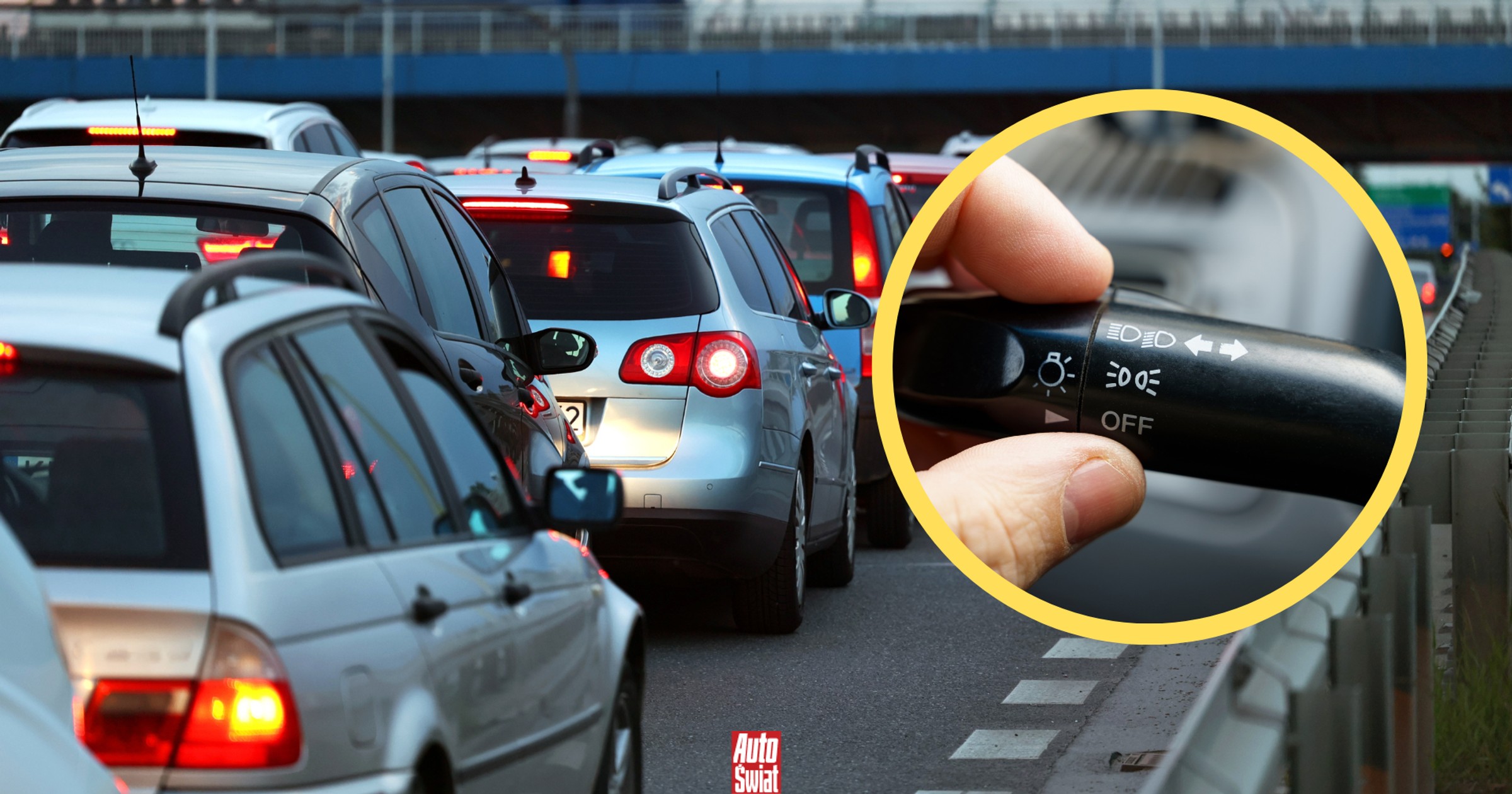 Wielu kierowców włącza te światła do jazdy dziennej. Są nieświadomi swojego błędu