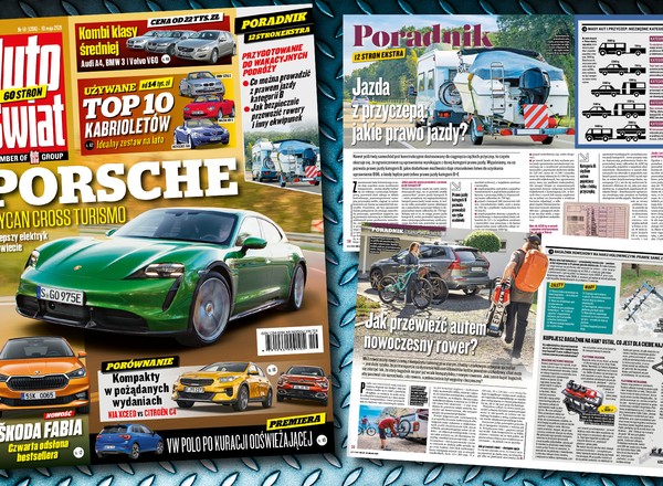 Auto Świat 19/2021 z dodatkiem o przygotowaniach do wakacyjnych podróży