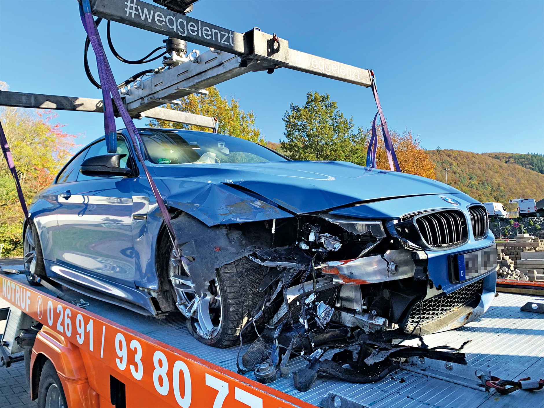 BMW M4, czyli ktoś (Niemiec?) oszukiwał, jak sprzedawał