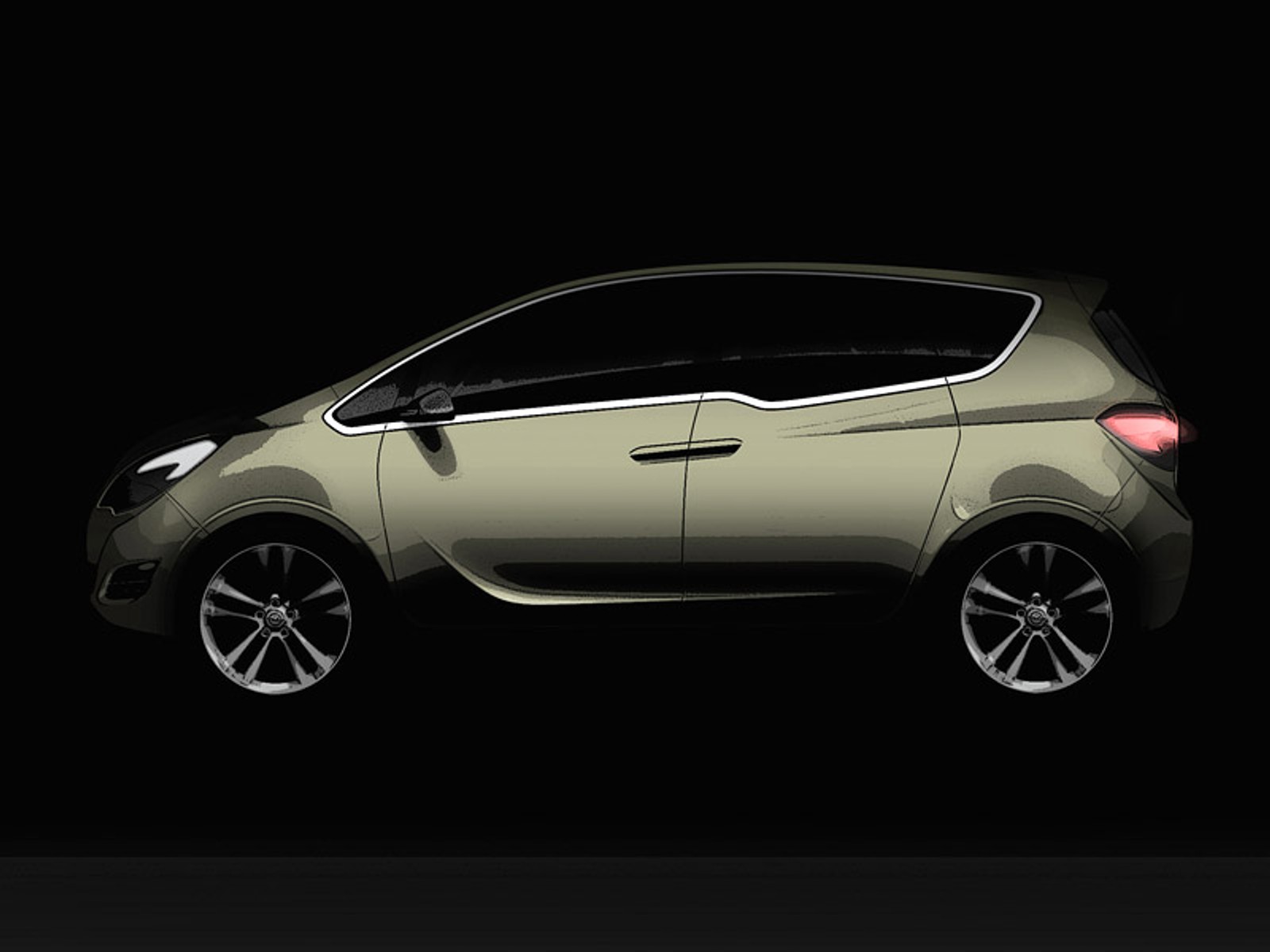 Genewa 2008: Opel Meriva Concept – czy nowe FlexDoors trafią do produkcji?