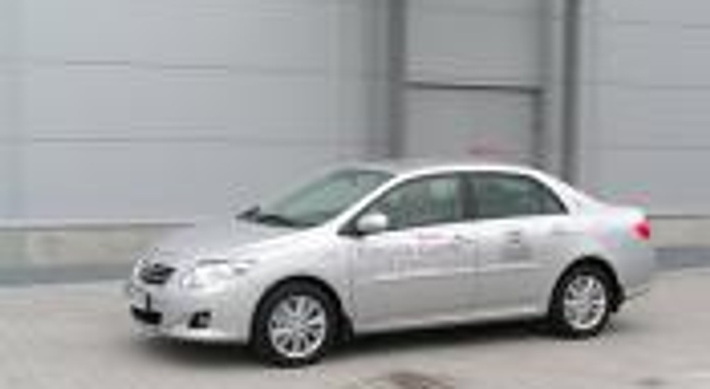 Toyota Corolla sedan - pierwsza jazda