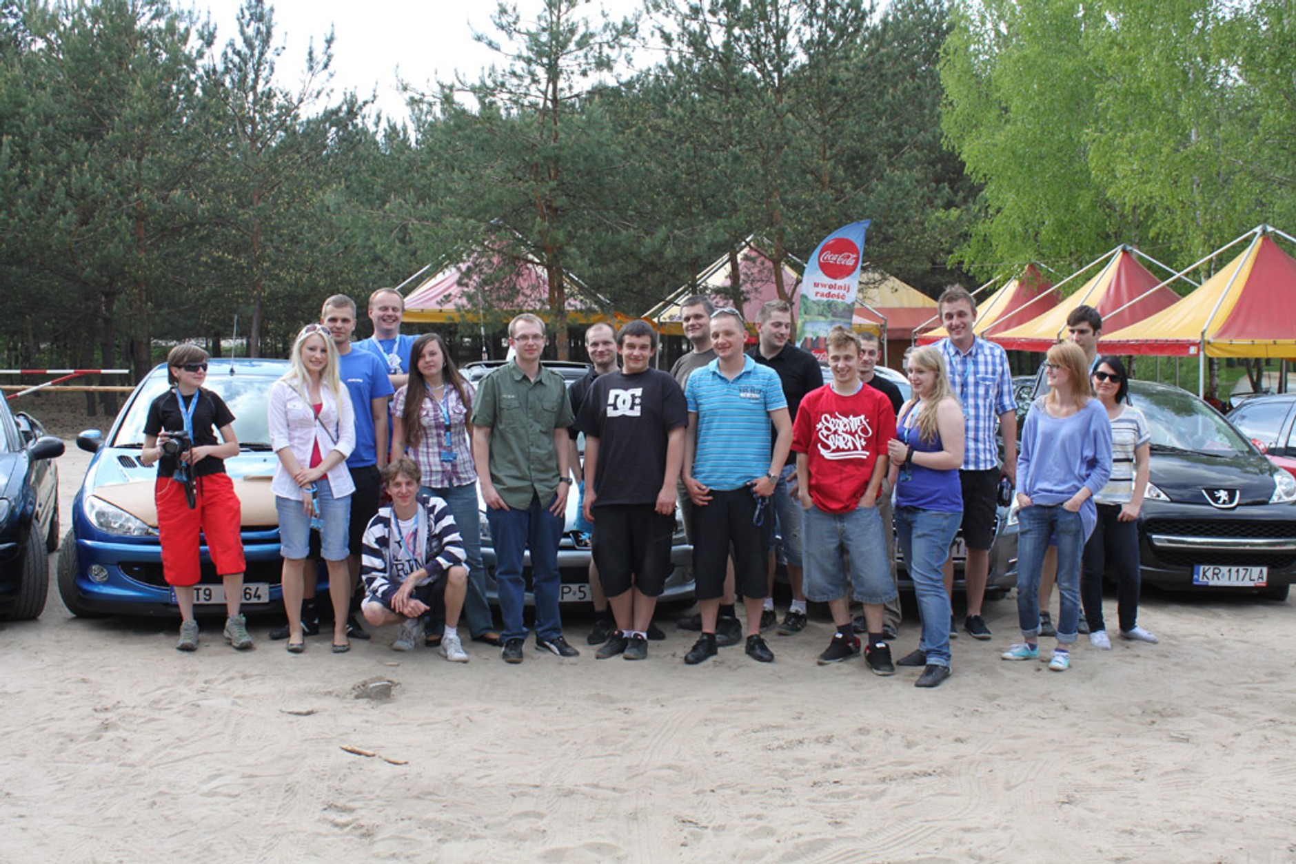 Zlot 206club.net: 50 Peugeotów w jednym miejscu