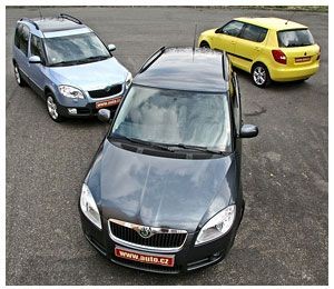 Škoda Fabia vs. Fabia Combi vs. Roomster – braterski pojedynek