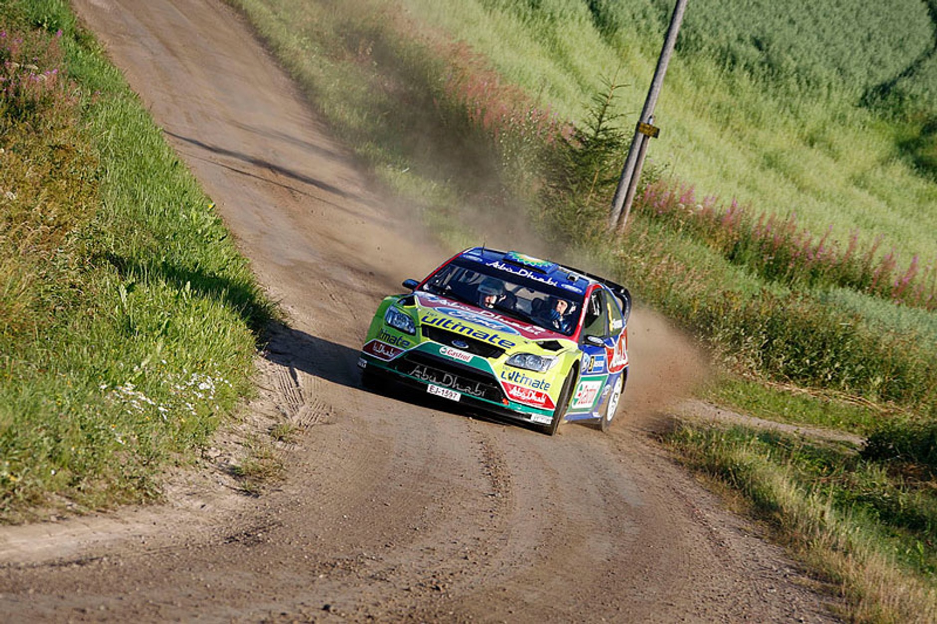 Rajd Finlandii 2009: 131,56 km/h - fotogaleria Rallyworld©Willy Weyens