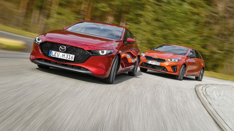 Kia Ceed kontra Mazda 3