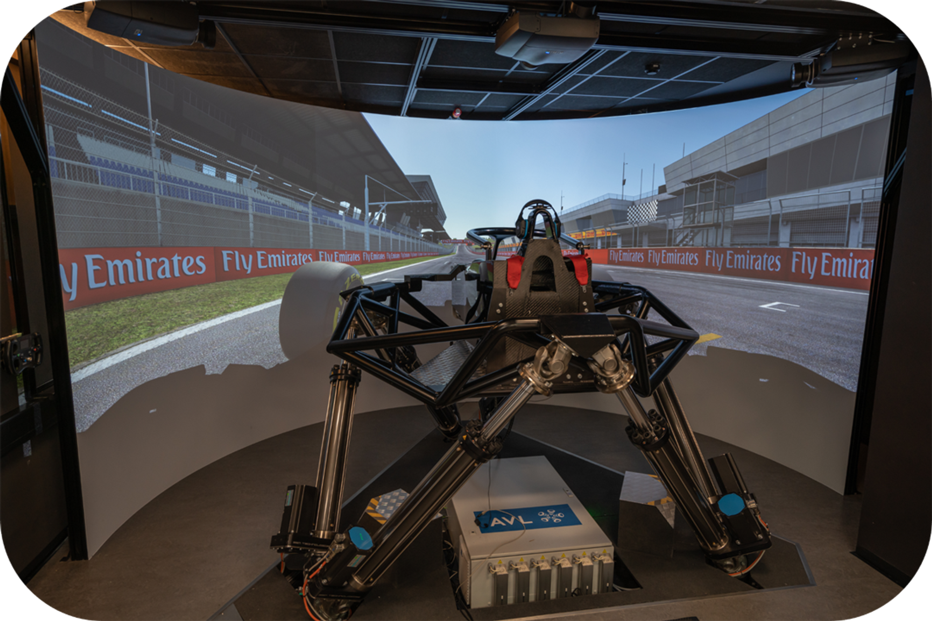 Miejsce kierowcy zdalnie sterowanej wyścigówki