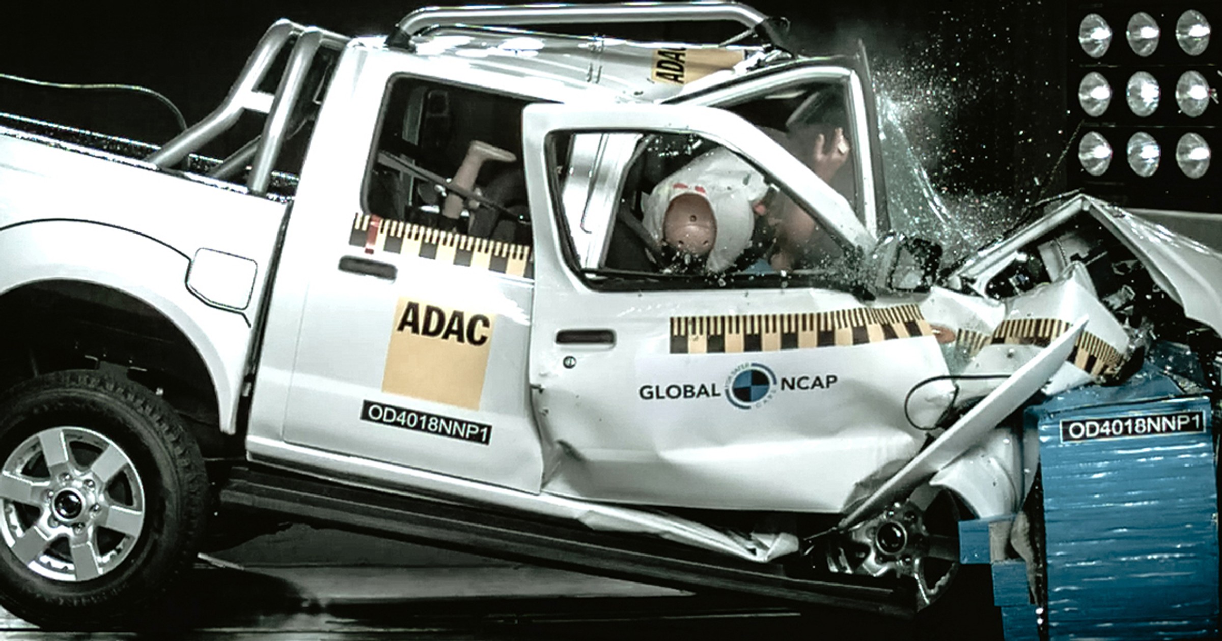 Nissan NP300 ‘Hardbody’ w tesćie Global NCAP
