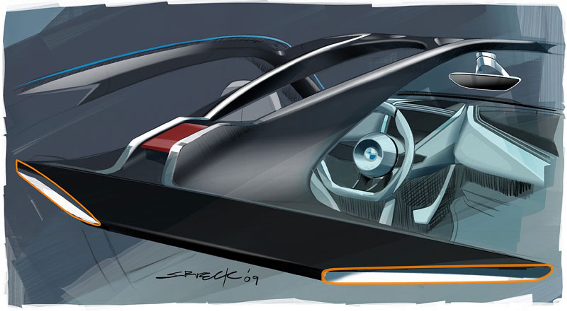 IAA Frankfurt 2009: BMW Vision EfficientDynamics