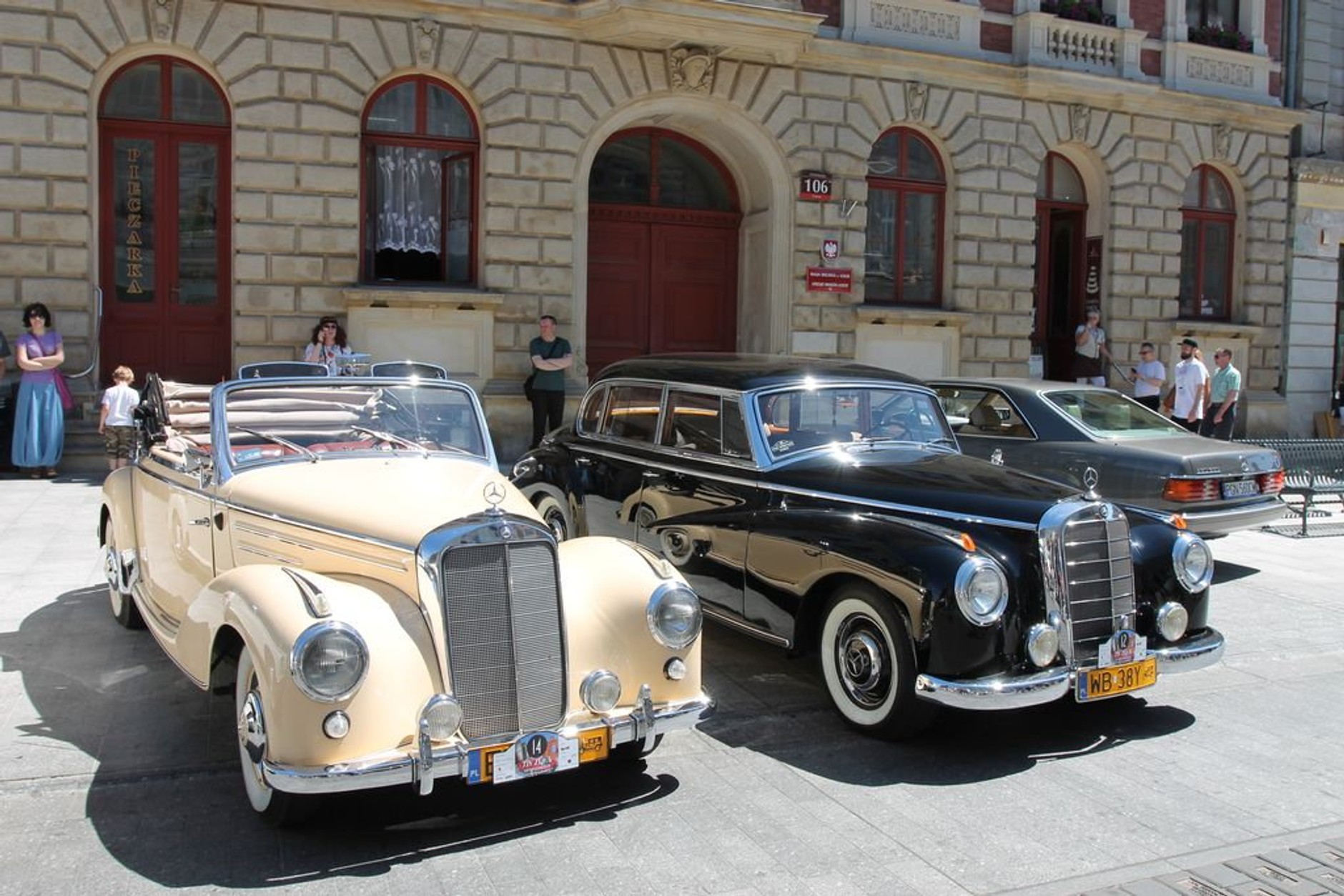 14. Zlot Zabytkowych Mercedesów na Piotrkowskiej