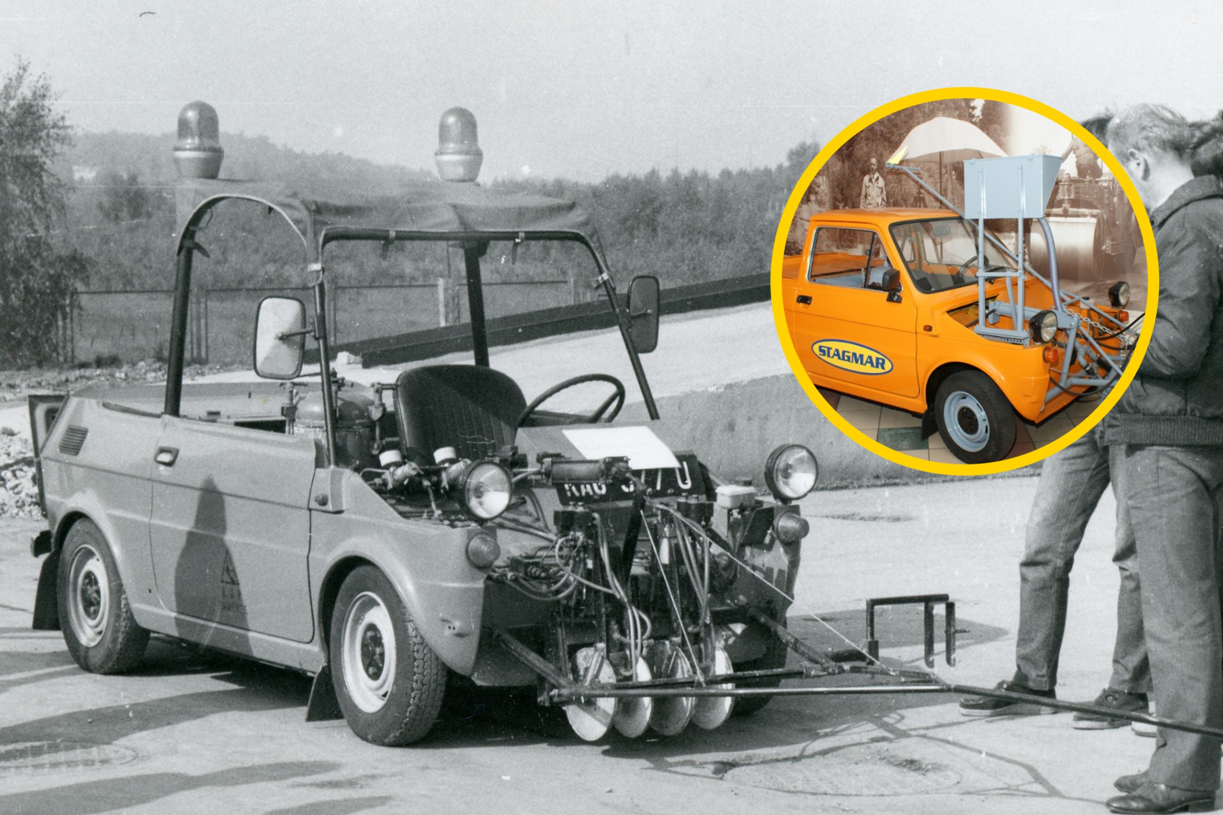 Znasz Fiata 126p w wersji Pingwin 04? Tylko 20 takich Maluchów jeździło po drogach