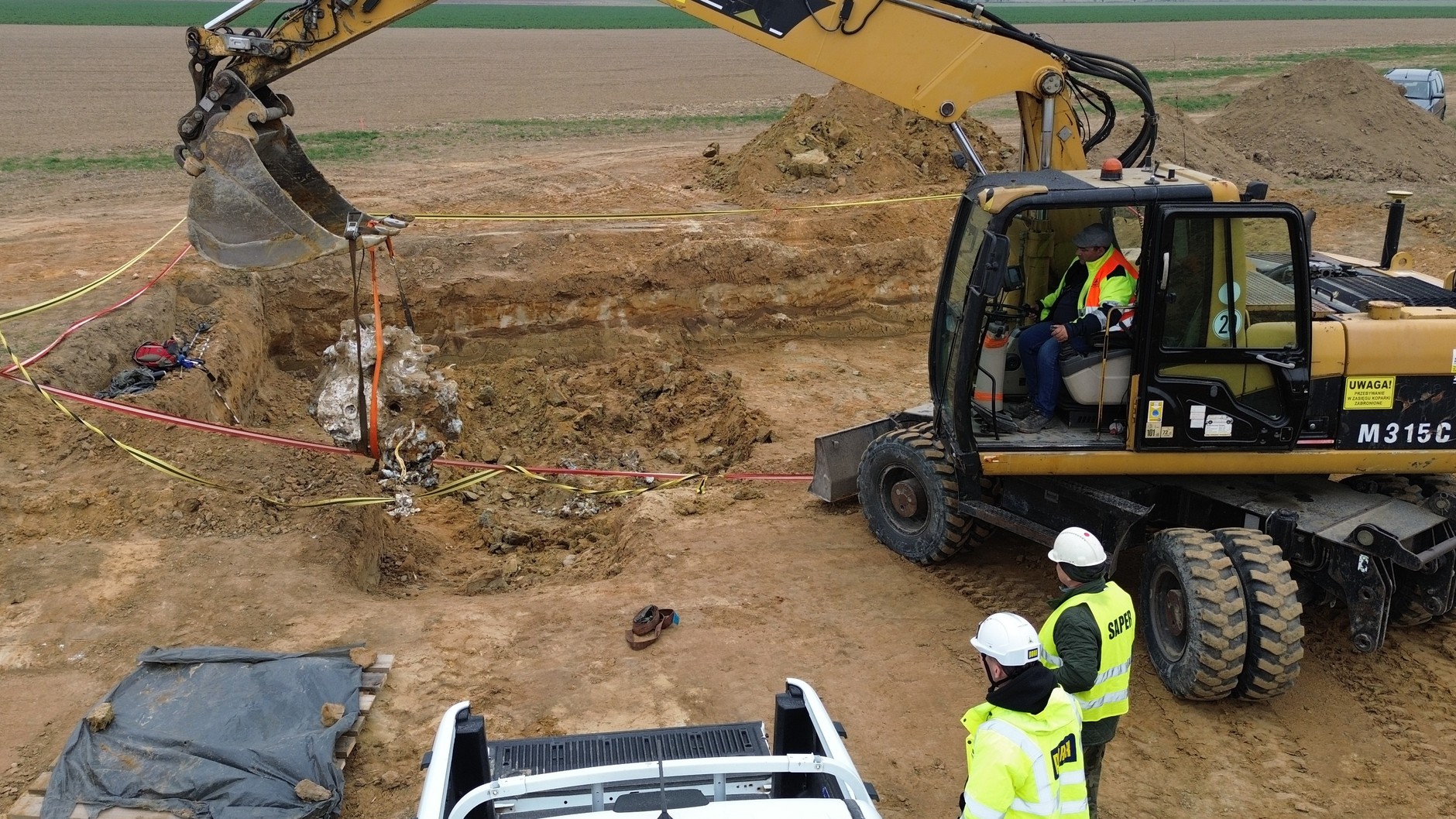 Prace sapersko-archeologiczne na S8