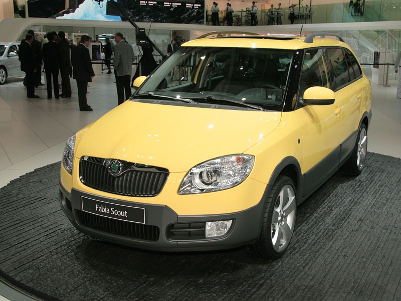Genewa 2009: Škoda Fabia Scout – fotogaleria
