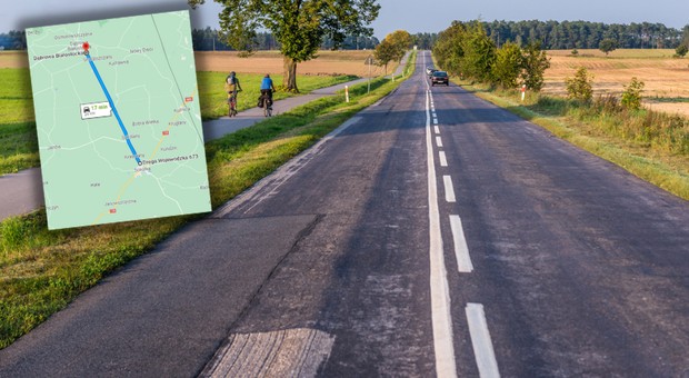 Najdłuższa prosta droga Polsce. Nic się nie dzieje przez 26 km