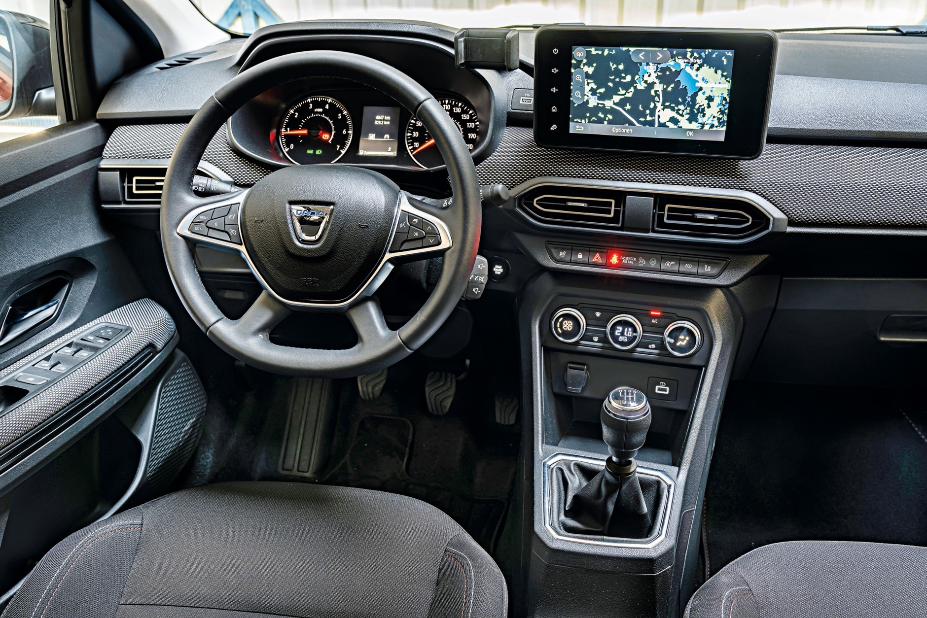 Dacia Jogger - kokpit