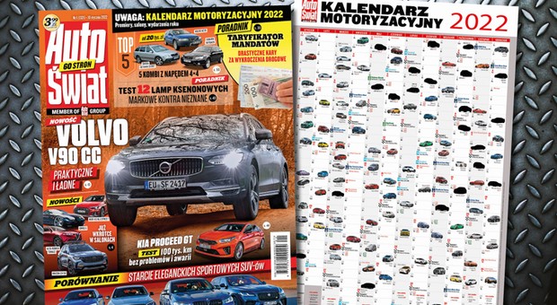 Nowy "Auto Świat" z kalendarzem motoryzacyjnym