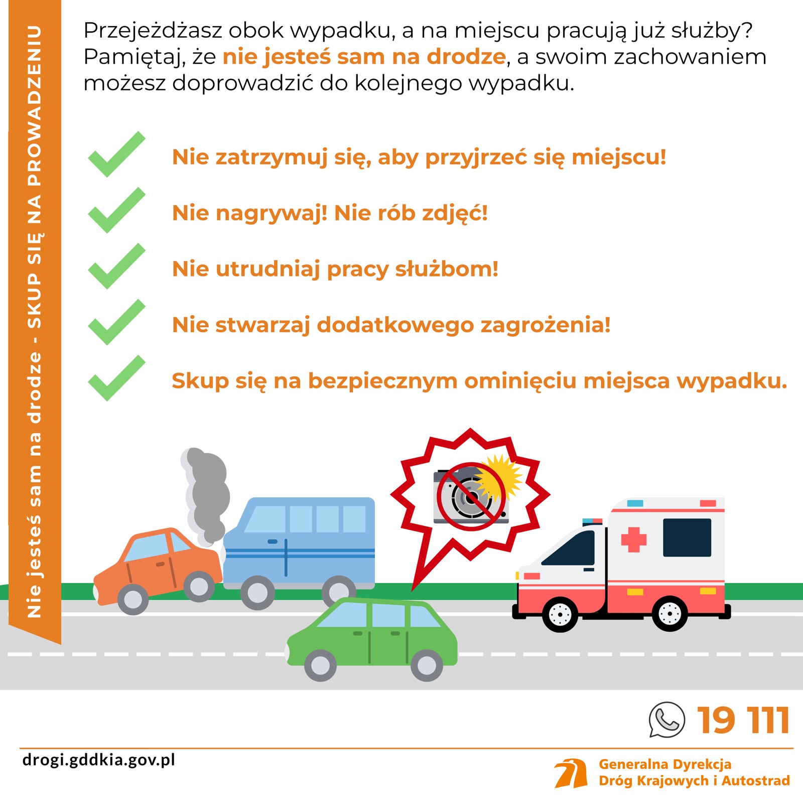 Nie jesteś sam na drodze - SKUP SIĘ NA PROWADZENIU