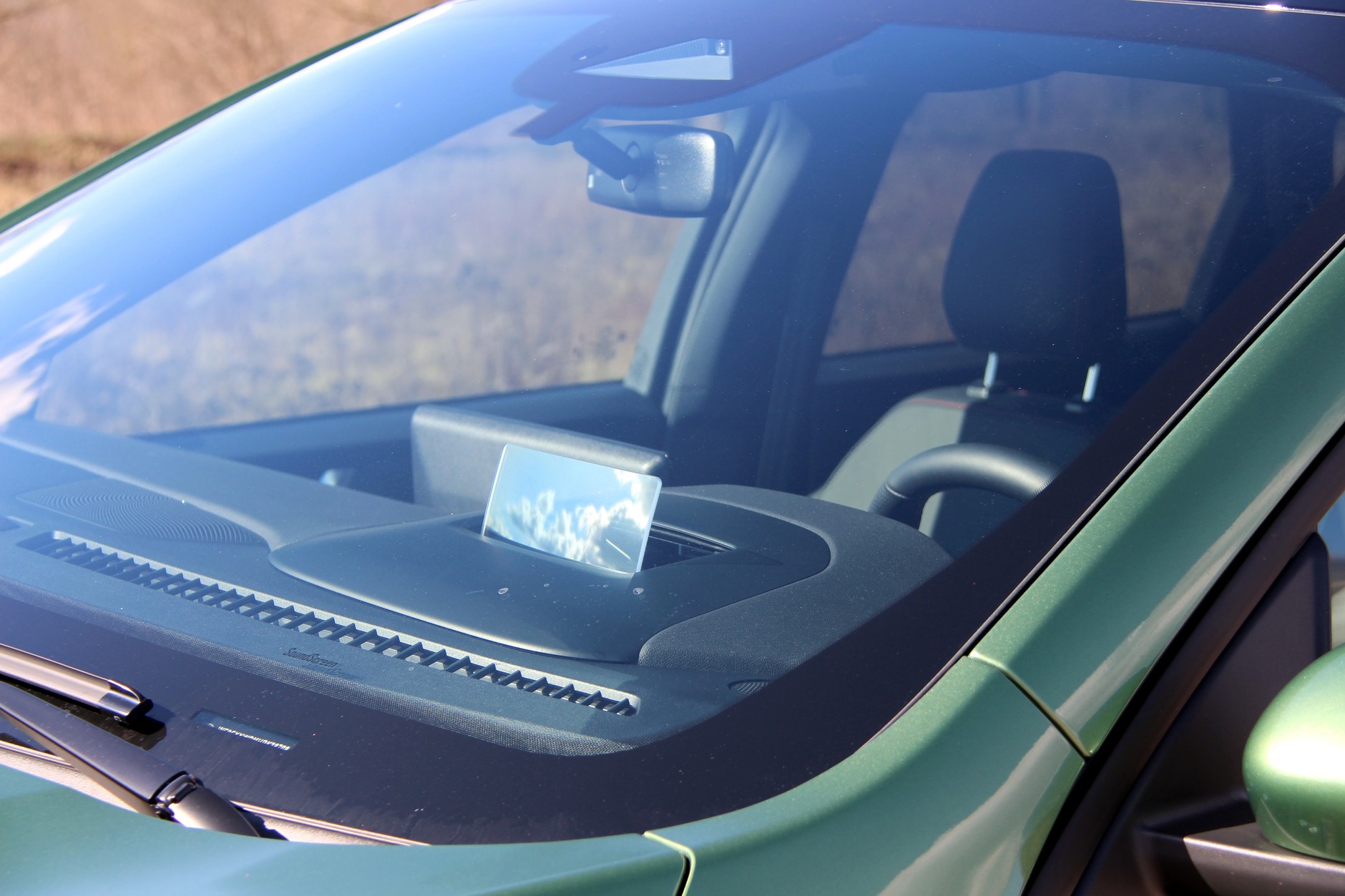 Podgrzewana przednia szyba