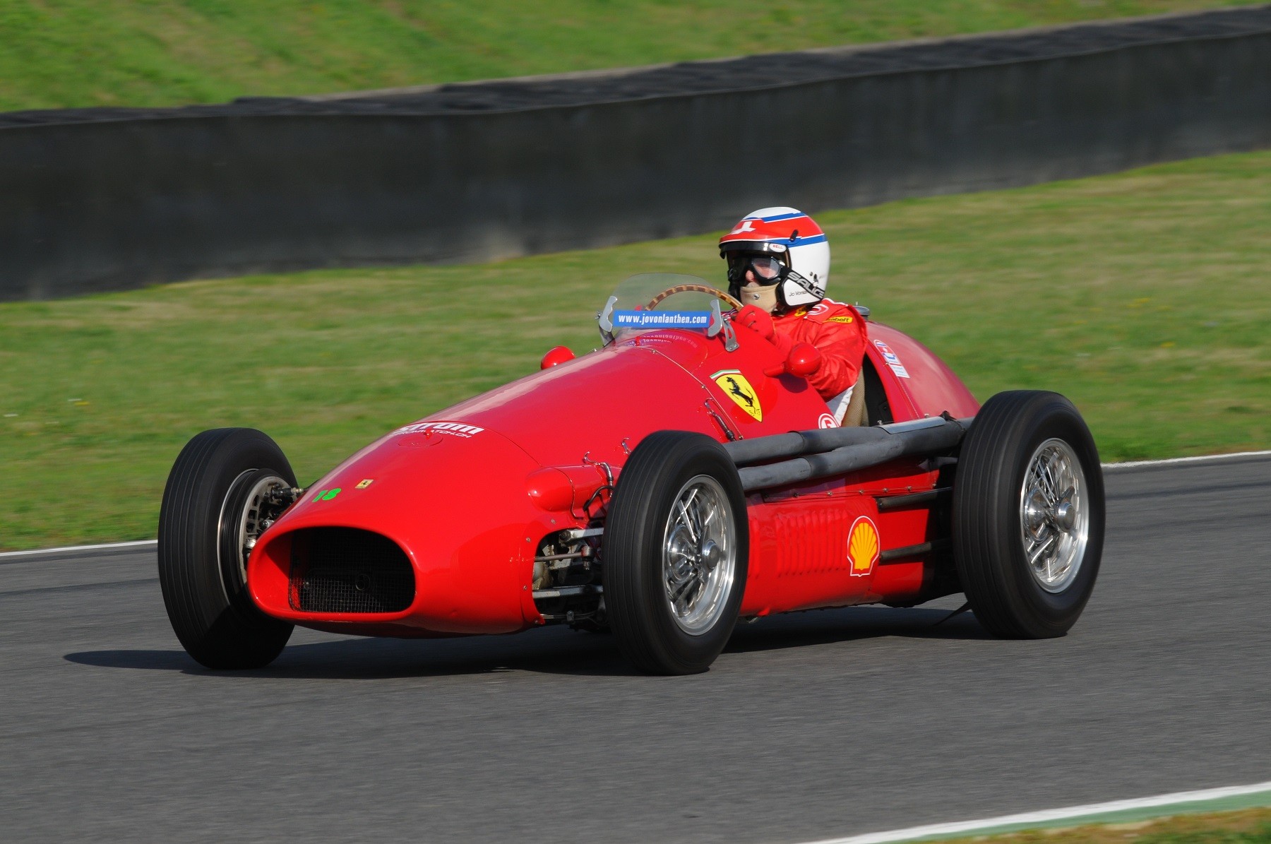 Bolid F1 Ferrari z lat 50. XX w.