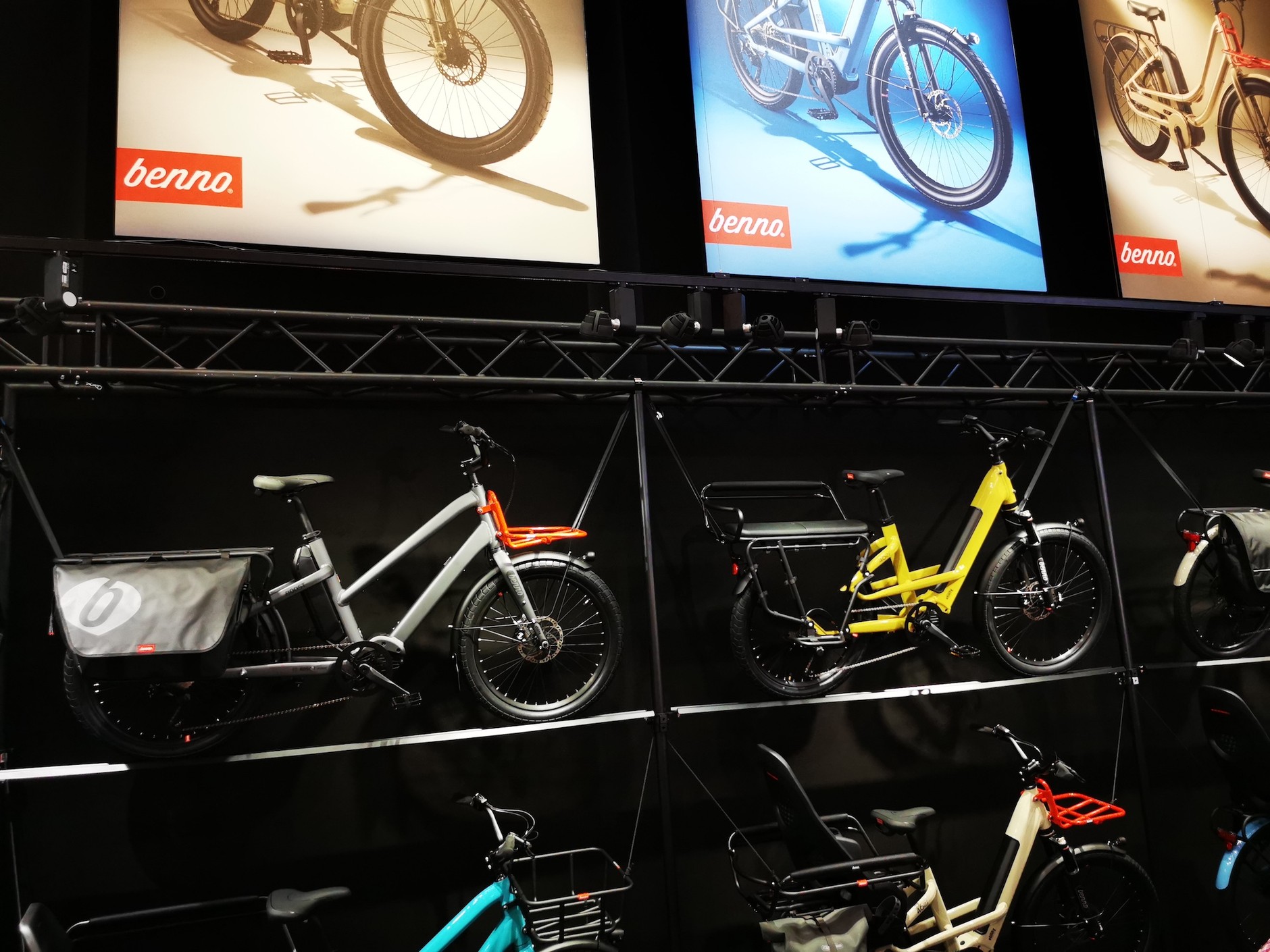 Eurobike 2023: rowery cargo marki benna