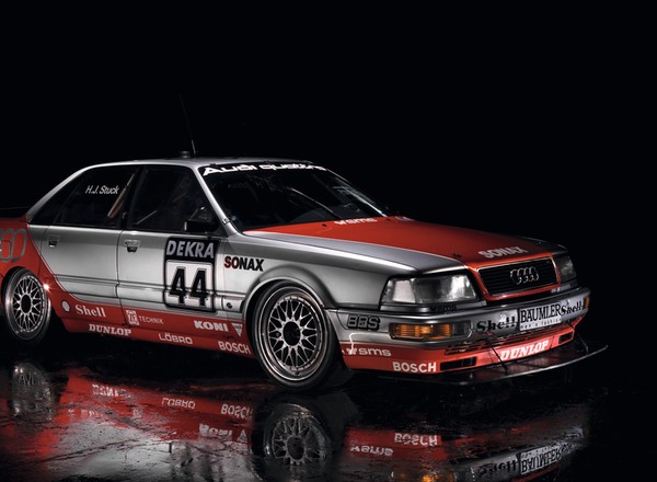 Wystawa modeli DTM w Muzeum Audi