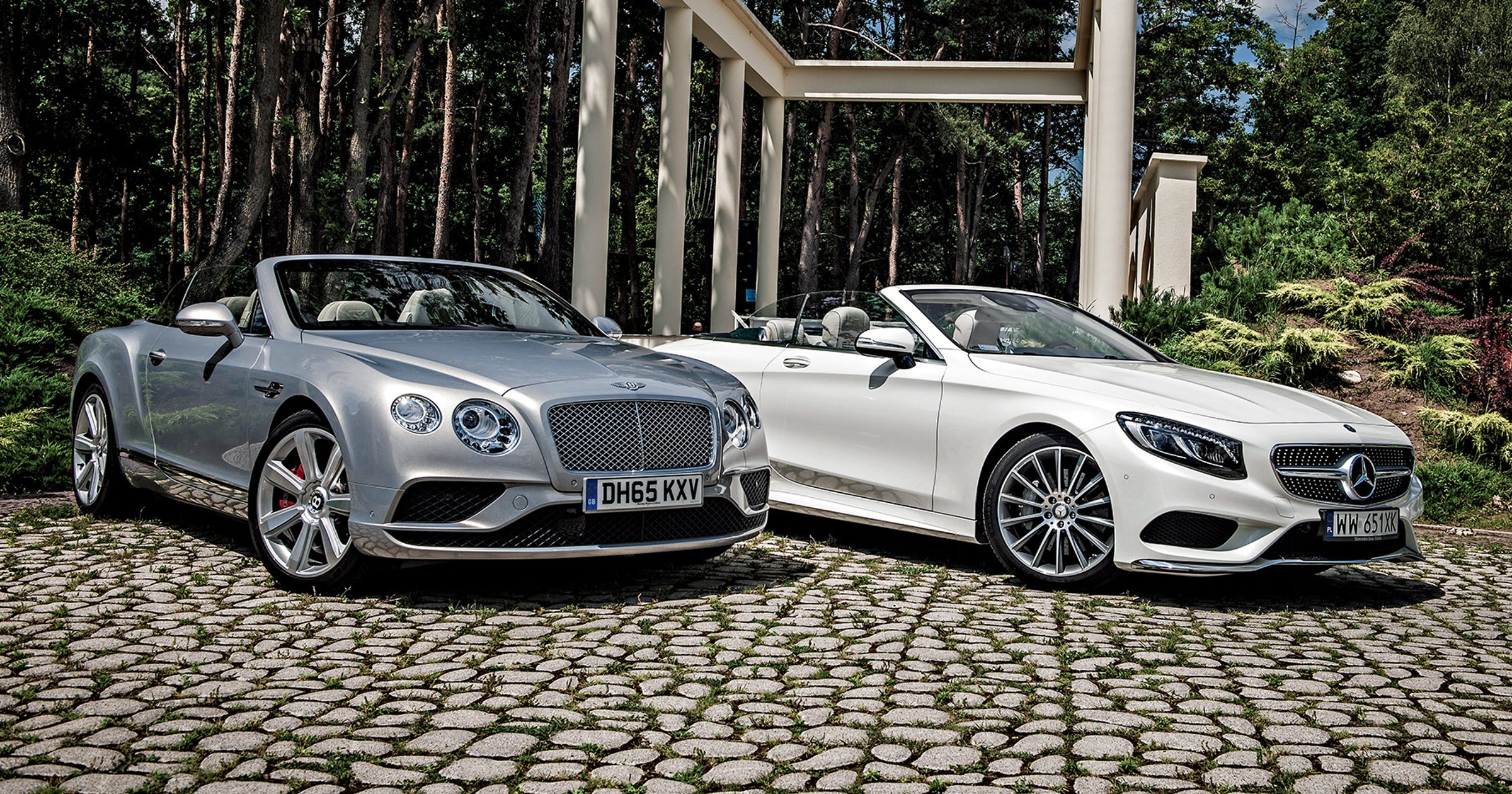 Bentley Continental GTC vs Mercedes S 500 kabriolet – nowa sytuacja