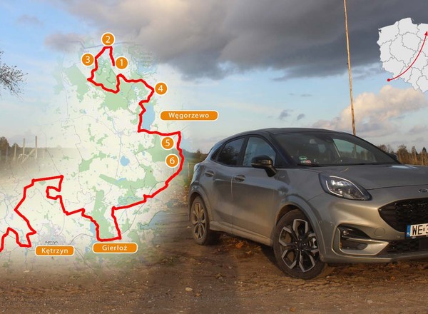 Ford Puma 1.0 Ecoboost ST Line na mazurskich szlakach – cz.3 testu długodystansowego