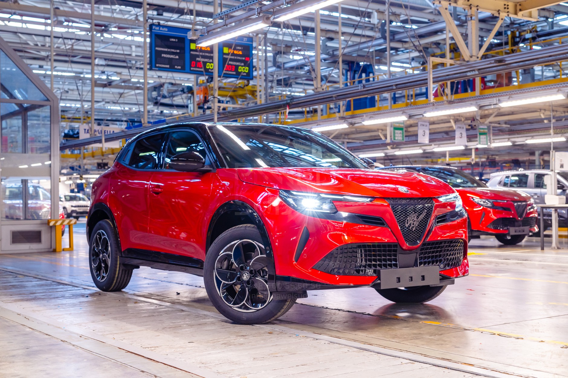 Alfa Romeo Junior w fabryce w Tychach