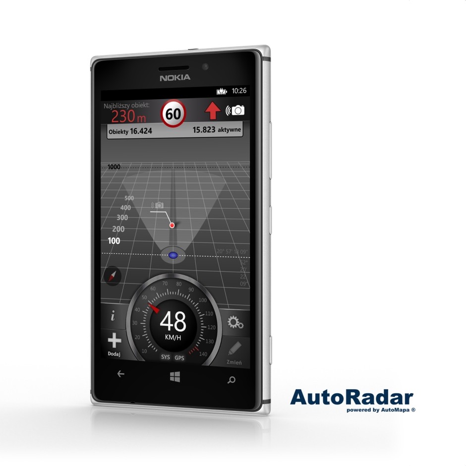 AutoRadar na Windows Phone