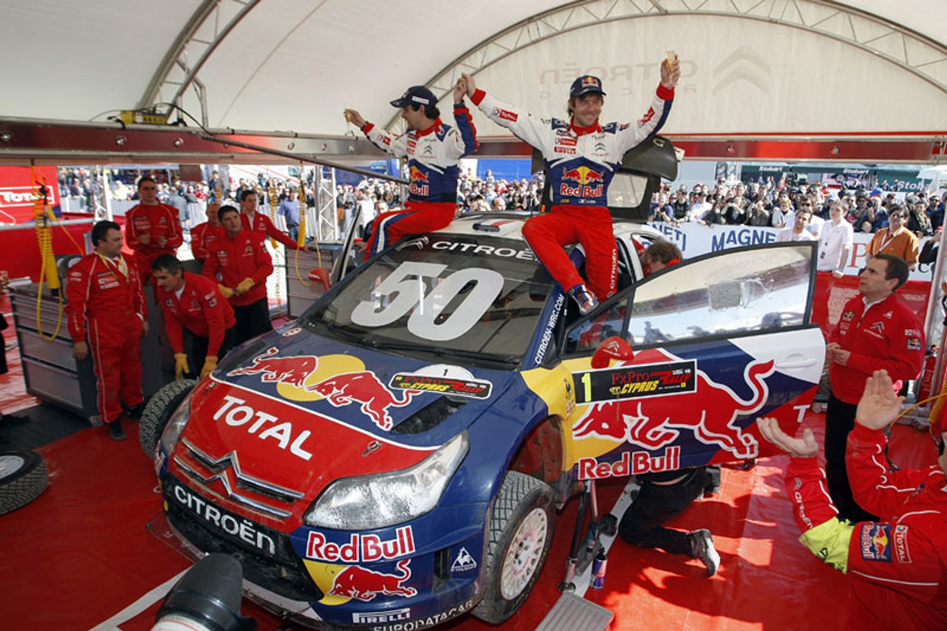 Rajd Cypru 2009: Loeb, Kościuszko i inni (fotogaleria)