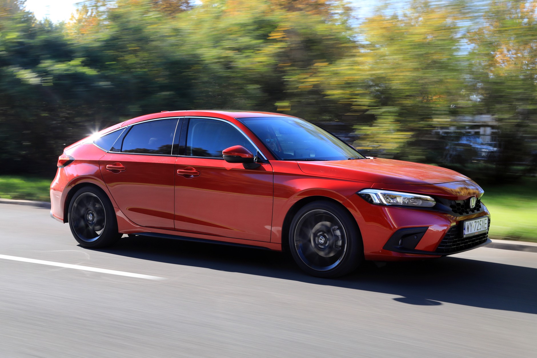 Honda Civic występuje tylko z układem hybrydowym i ma 184 KM