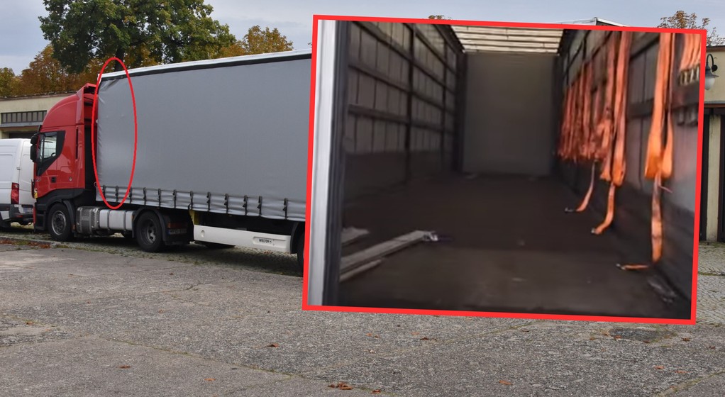 Straż Graniczna zatrzymała Białorusina, który przewoził 21 nielegalnych migrantów (screen: Straż Graniczna/YouTube)