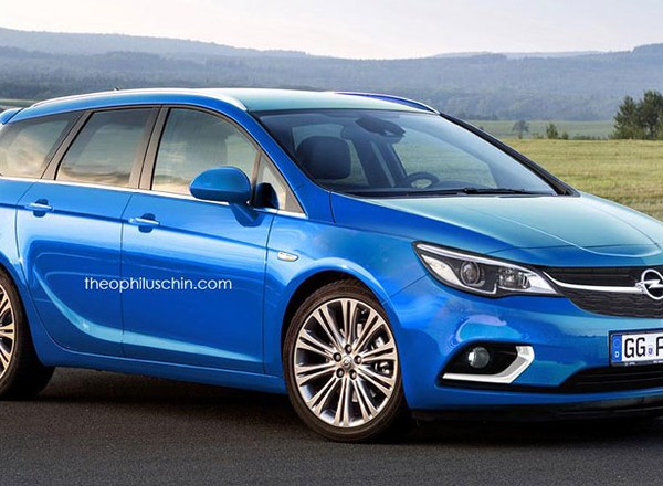 Nowy Opel Astra we Frankfurcie