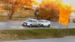 Wjechał w tył innego samochodu, ale to nie on był winny. Policja szybko ustaliła fakty