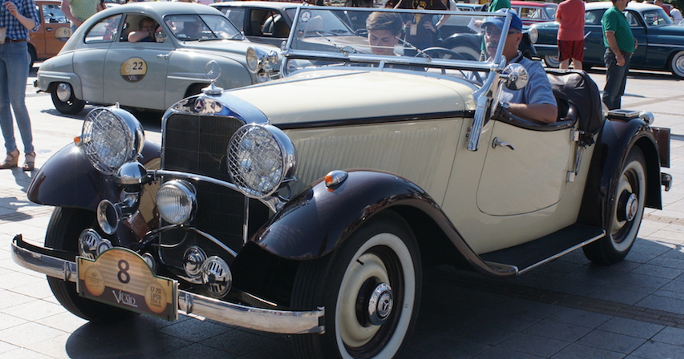 Mercedesy na Autonostalgii 2015