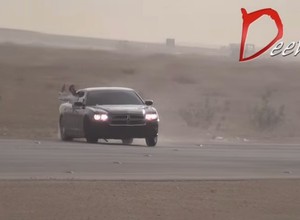 Arabski drift na autostradzie