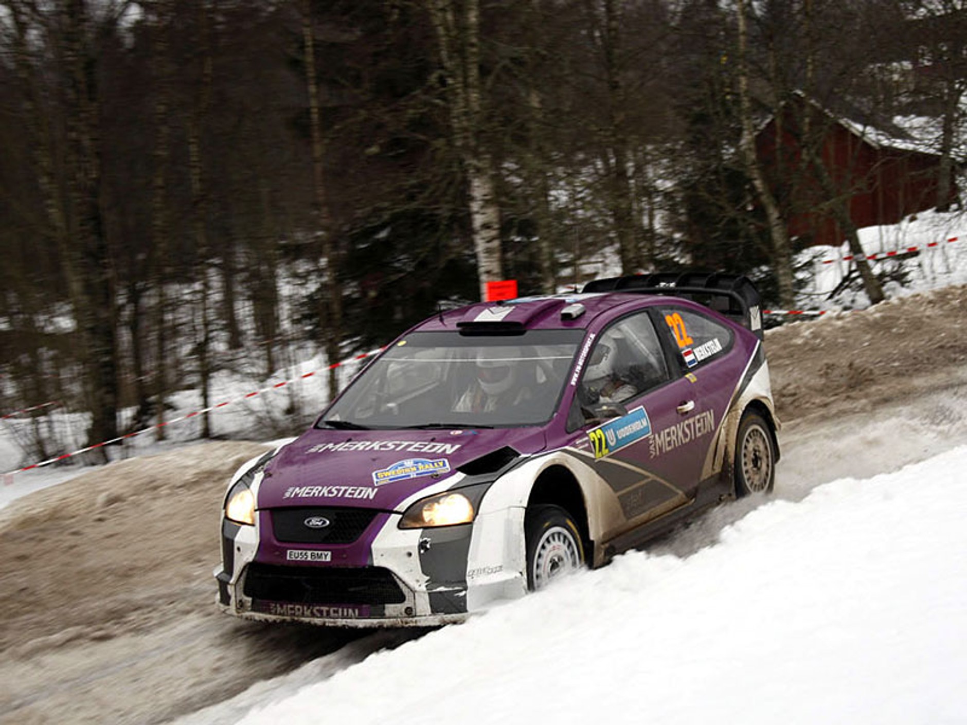 Rajd Szwecji 2008: fotogaleria Rallyworld©Willy Weyens