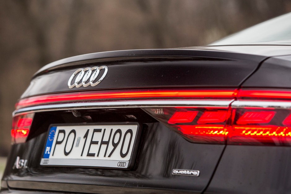 Audi A8 L 55 TFSI quattro - dotyk luksusu