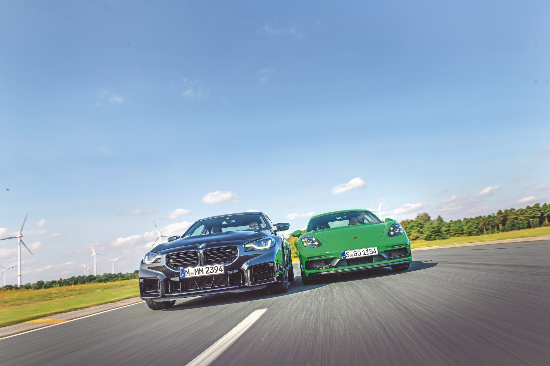 BMW M2 Coupe kontra Porsche 718 Cayman GTS 4.0