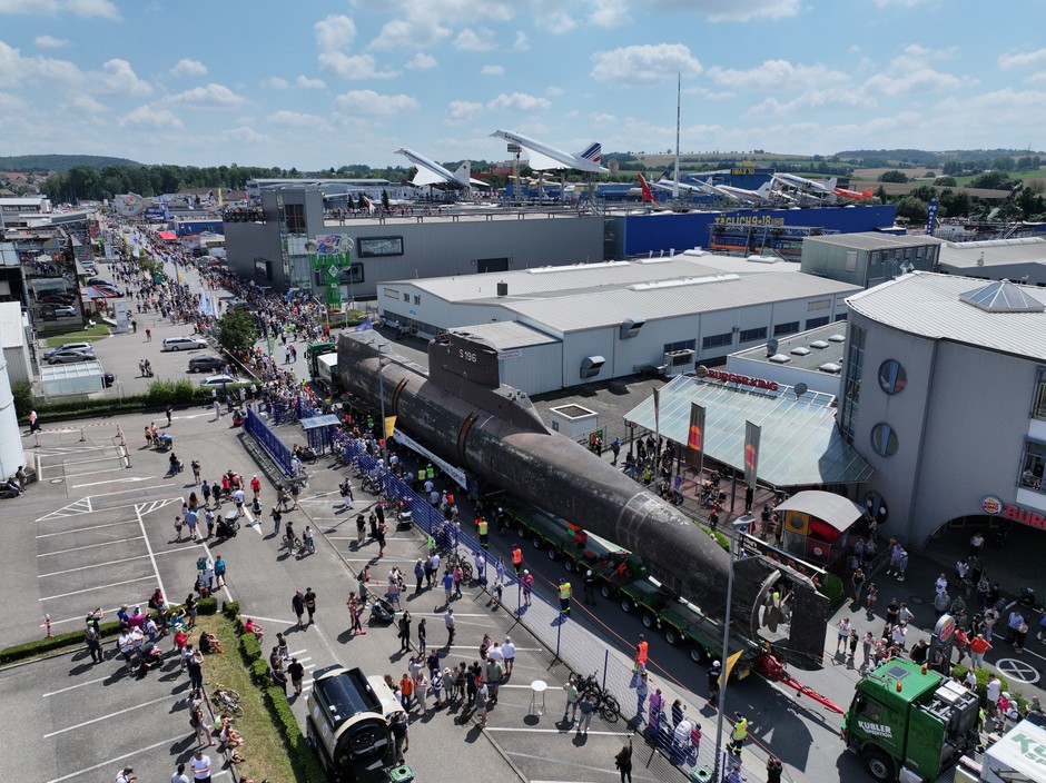 U-Boot dotarł do Muzeum Techniki w Sinsheim