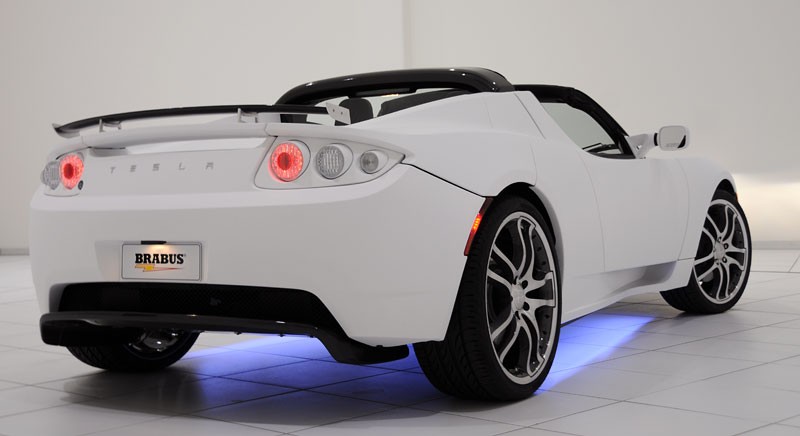 Essen Motor Show 2008: Tesla Roadster - ingerencja firmy Brabus
