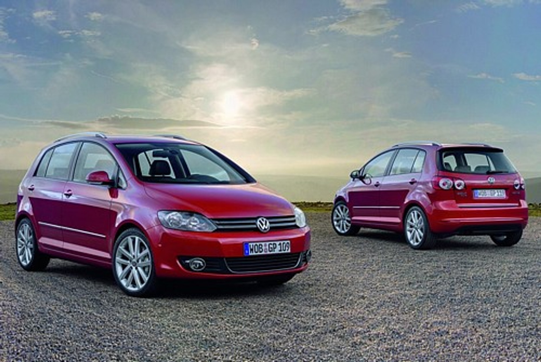 Volkswagen Golf Plus - Puder czyni cuda!