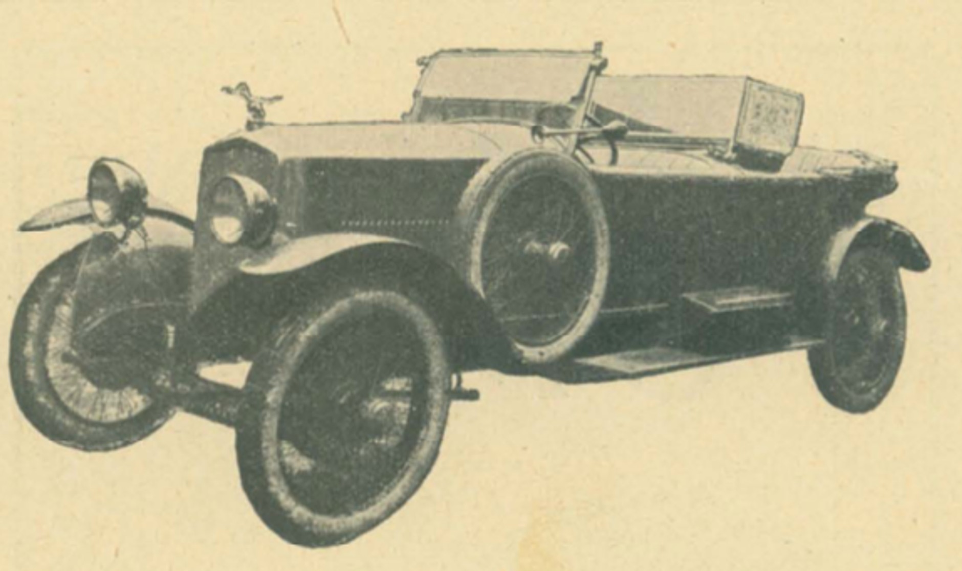 Samochód Ralf Stetysz hrabiego Tyszkiewicza