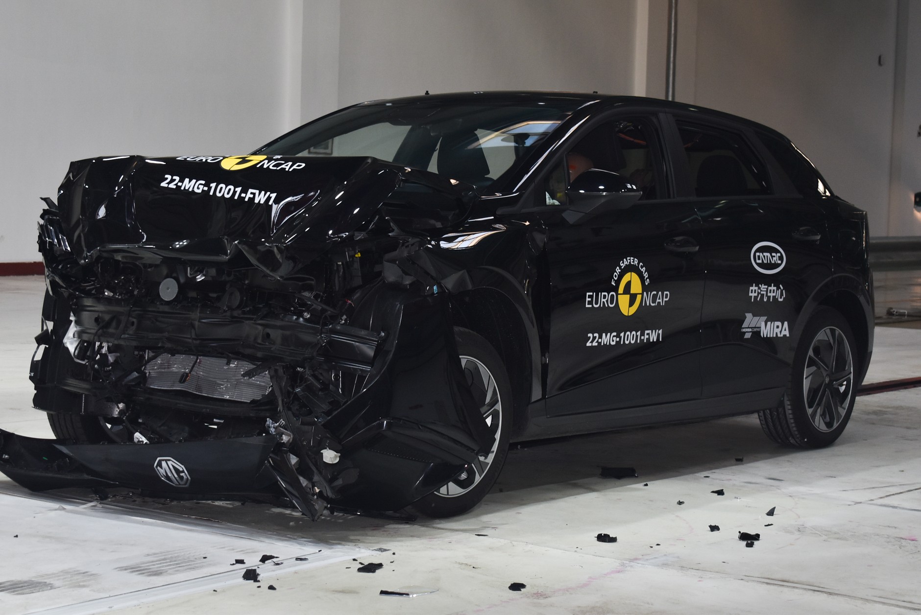 Crash-test: MG 4 Electric