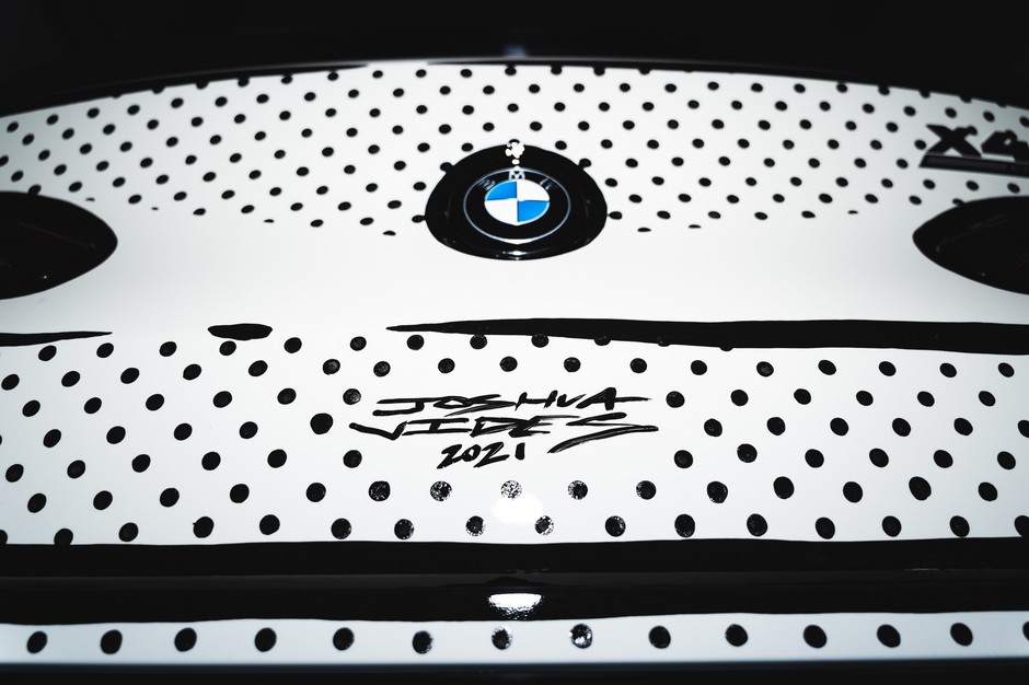 BMW X4 M Competition art car