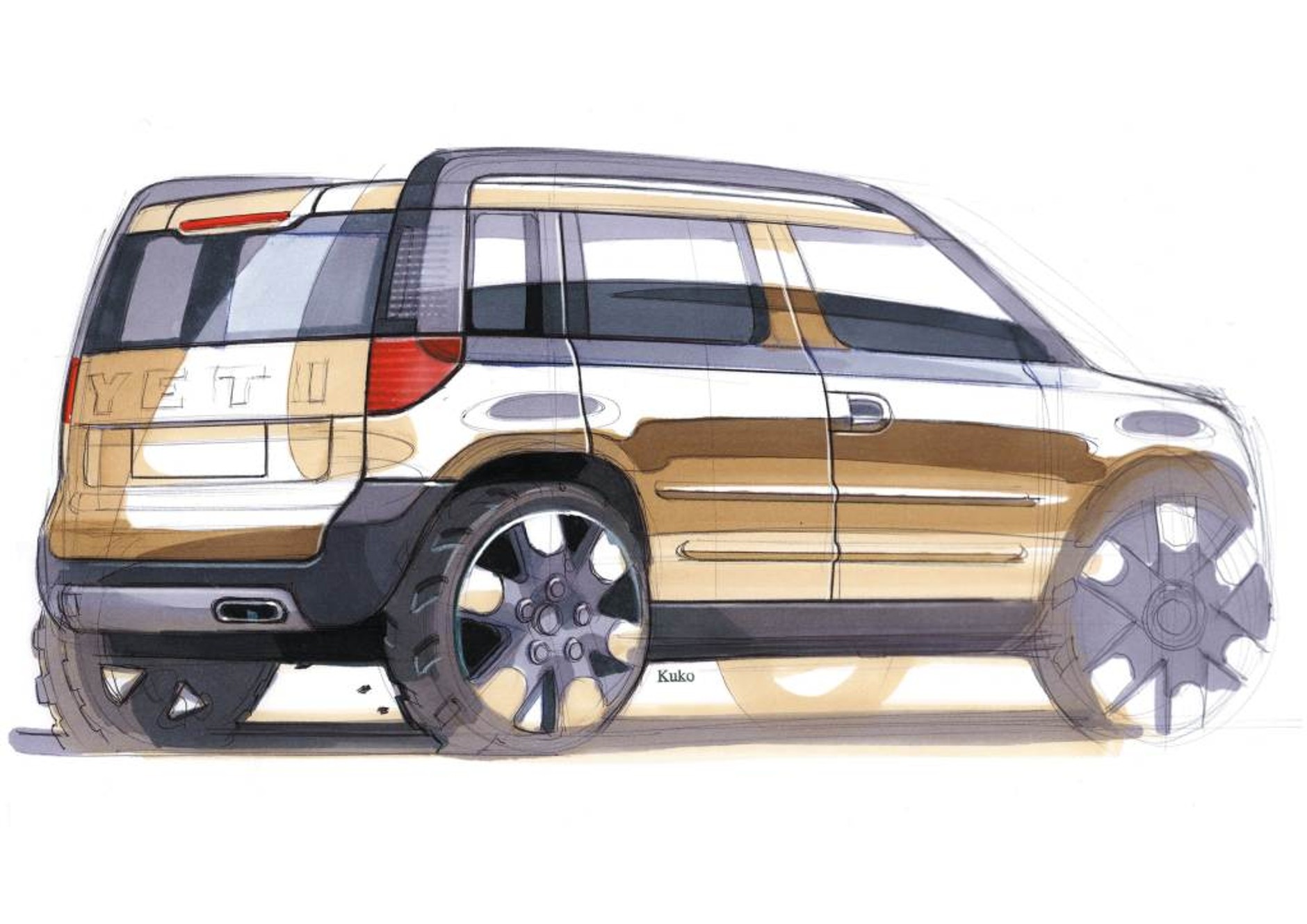Skoda Yeti - Okiem projektanta