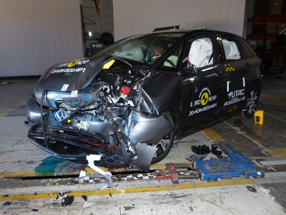 Euro NCAP – Honda Jazz i Mazda MX-30 zdały test na piątkę
