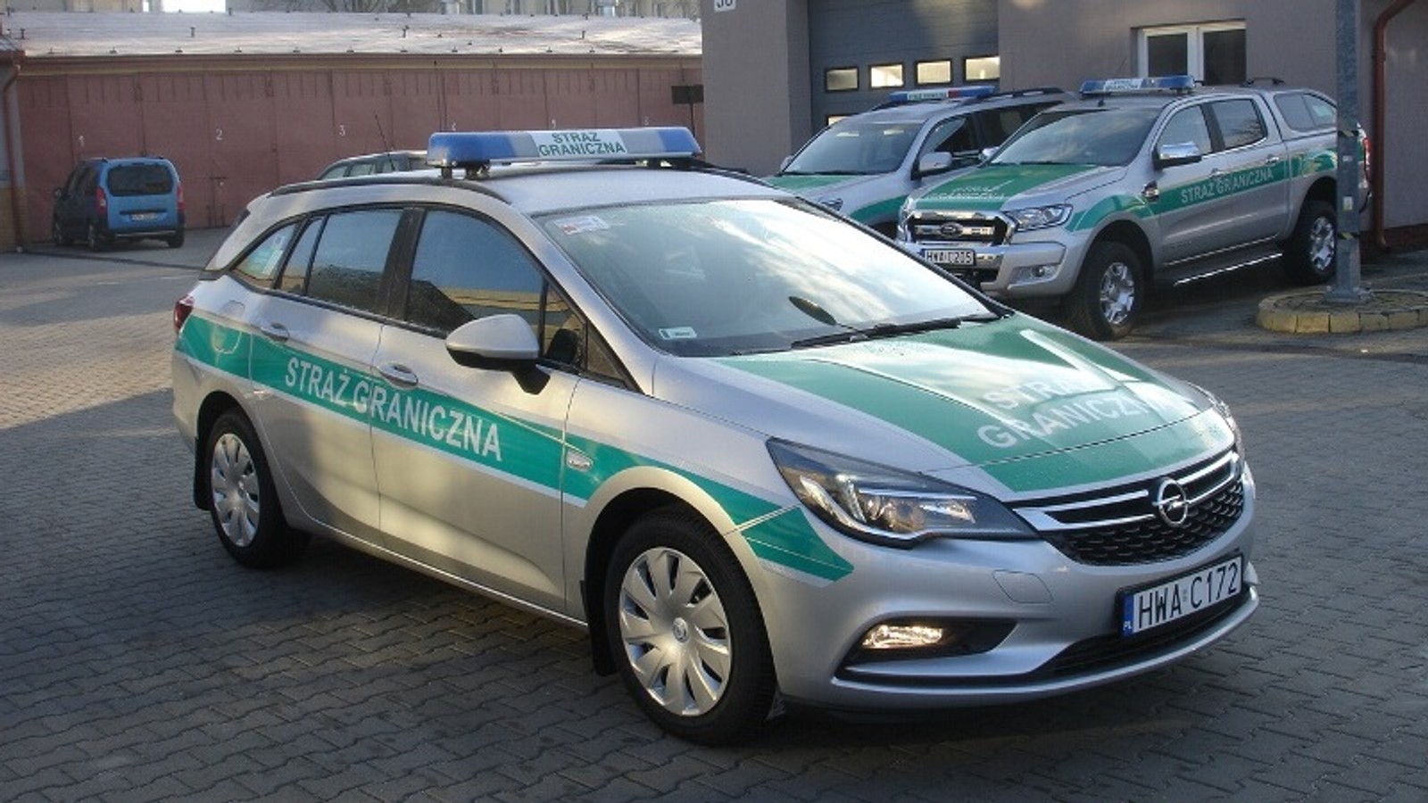 Opel Astra Straży Granicznej