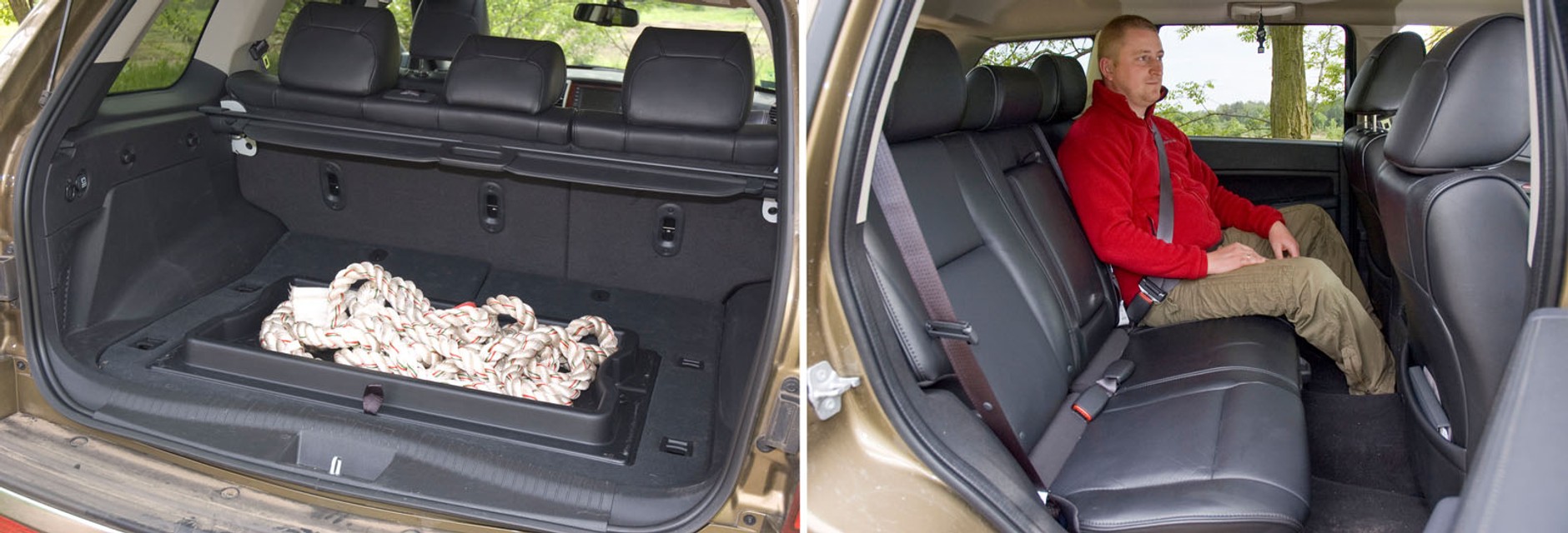 Jeep Grand Cherokee III - wnętrze, bagażnik